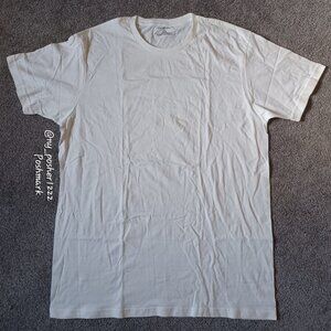 ๐ฒ๐๐๐๐&๐ฑ๐๐๐๐๐ Men's Classic Crew Neck Undershirt Tee White (Size XL)